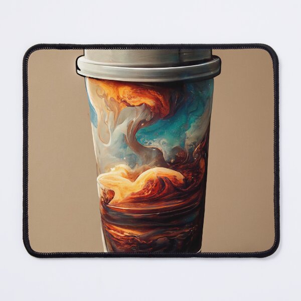 Item preview, Extra Large Coffee Experimental Colorful Cup No Text designed and sold by MattsMultiverse.
