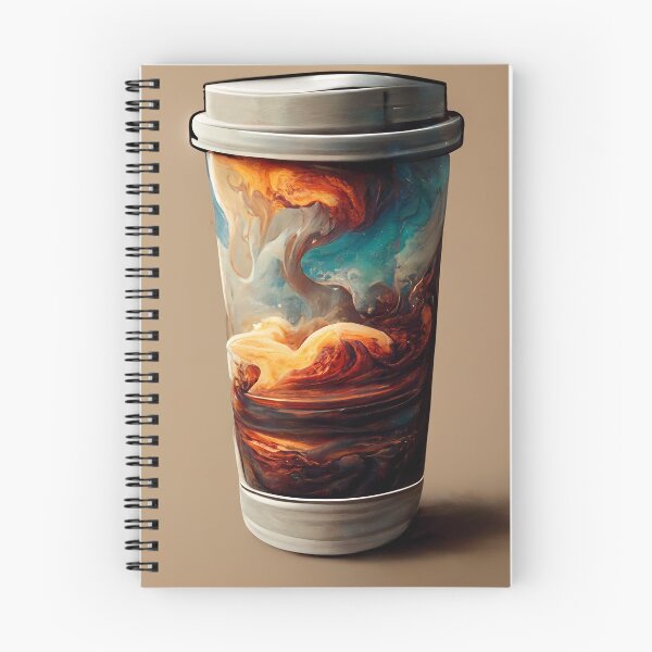 Item preview, Extra Large Coffee Experimental Colorful Cup No Text designed and sold by MattsMultiverse.