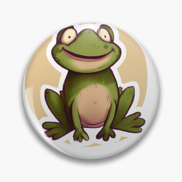 Item preview, Cute Smiling Frog  designed and sold by sabrinadesign.