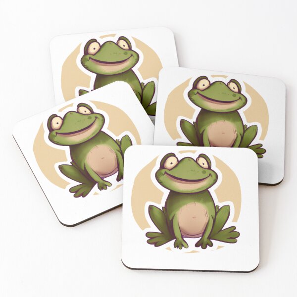 Item preview, Cute Smiling Frog  designed and sold by sabrinadesign.