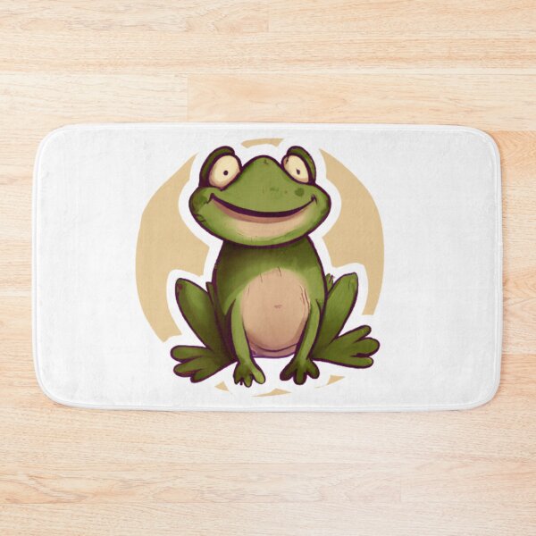 Item preview, Cute Smiling Frog  designed and sold by sabrinadesign.