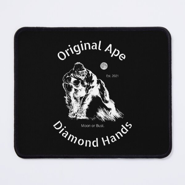 Item preview, Diamond Hands Ape - Stonk designed and sold by DorkDome.