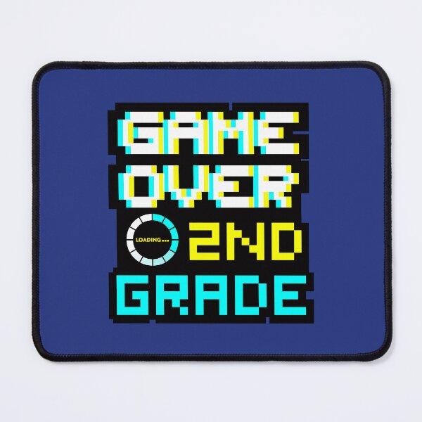 Item preview, Back to School - Game Over - 2nd Grade - Second Grade designed and sold by DesignByLeo.