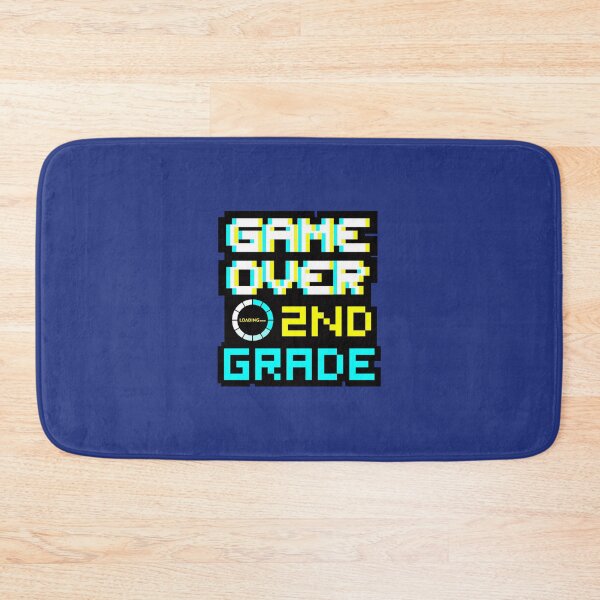 Item preview, Back to School - Game Over - 2nd Grade - Second Grade designed and sold by DesignByLeo.