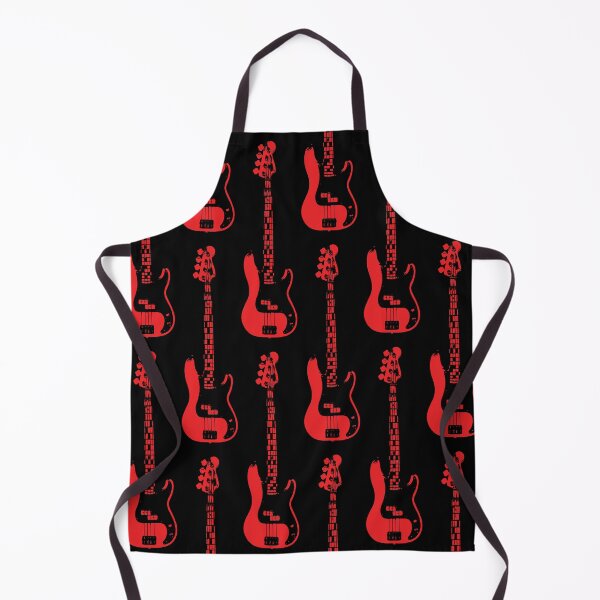 Item preview, Bass Guitar Cutout - Red designed and sold by QuarterMoon.