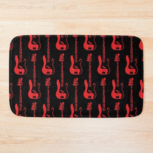 Item preview, Bass Guitar Cutout - Red designed and sold by QuarterMoon.