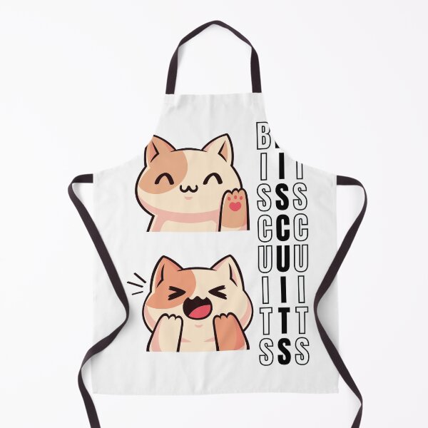 Item preview, Funny and Adorable Cat Loves Biscuits designed and sold by MoStorish.