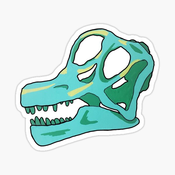 Artikel-Vorschau von Brachiosaurus-Schädel, designt und verkauft von alyssajayart.