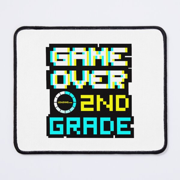 Item preview, Back to School - Game Over - 2nd Grade - Second Grade designed and sold by DesignByLeo.