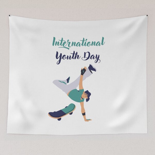 Item preview, International youth day designed and sold by RiVeTILL.