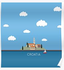 Segel Kroatien Poster