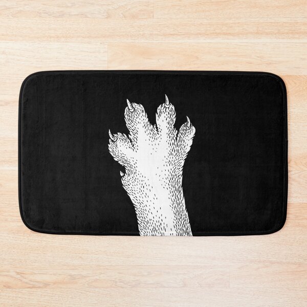 Item preview, Cat's paw with claws sketch. White color designed and sold by IronicEmpire.
