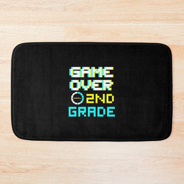 Item preview, Back to School - Game Over - 2nd Grade - Second Grade designed and sold by DesignByLeo.