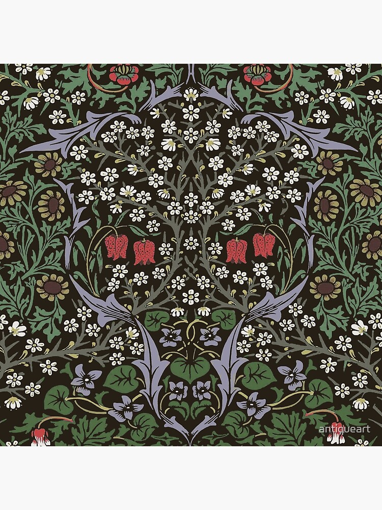 William Morris Exhibition Poster - Blackthorn