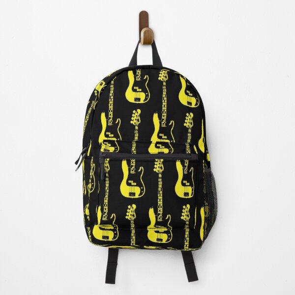 Item preview, Bass Guitar Cutout - Yellow designed and sold by QuarterMoon.
