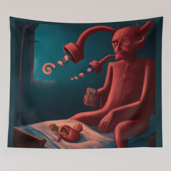 Item preview, sleep paralysis demon designed and sold by Bertoni-Lee.