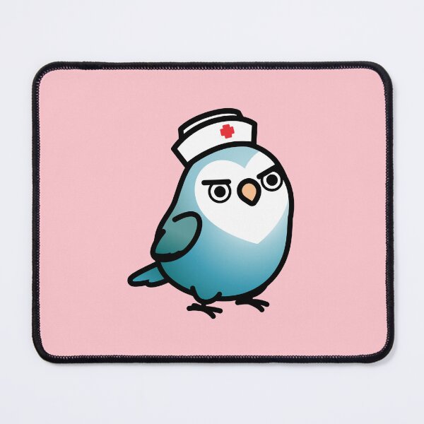Item preview, Sassy Nurse Hilda the Lovebird designed and sold by birdhism.