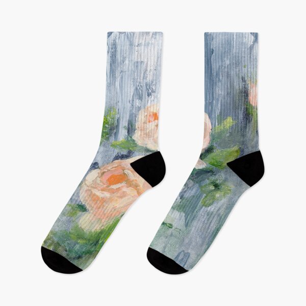 Item preview, Peach Roses Abstract designed and sold by Wyndee Breheny.