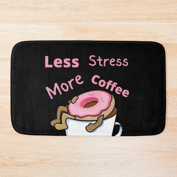 Item preview, Less Stress More Coffee designed and sold by kryative.