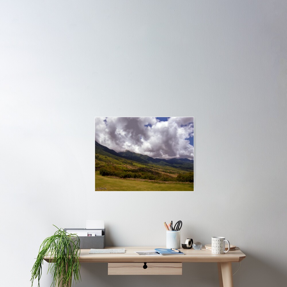 Mountain Clouds Poster