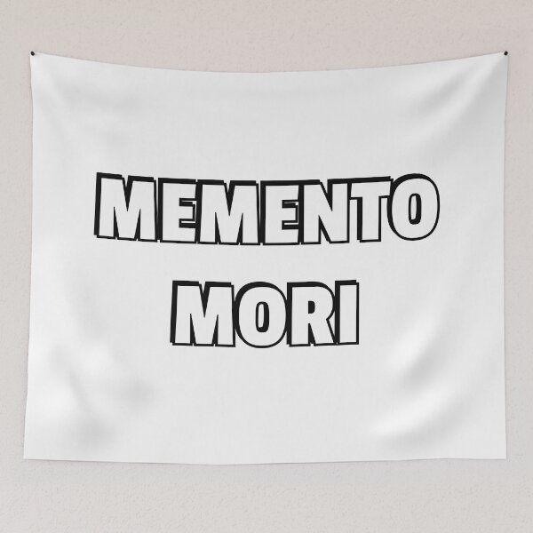 Item preview, Memento Mori  - remember that you will die - Stoic wisdom designed and sold by Inspirationmotivation.