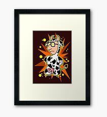 Cow Boy Framed Print