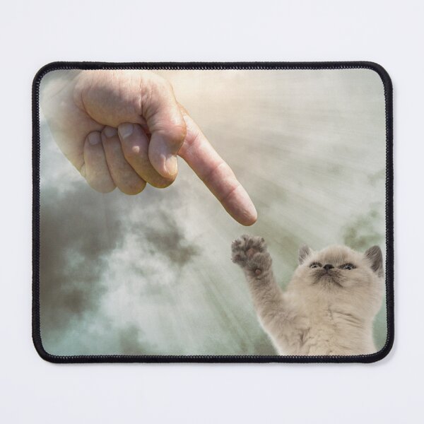 Item preview, Hand of god to kitten designed and sold by JoeyGrace.