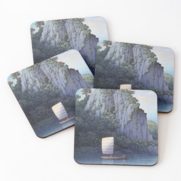 Item preview, Puyo Nakhwa cliff by Kawase Hasui designed and sold by Ukiyo-Studio.