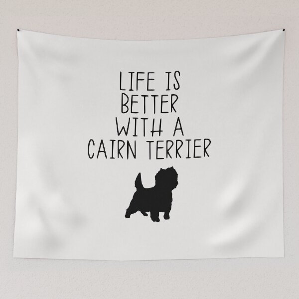 Artikelvorschau, Mit einem Cairn Terrier ist das Leben besser entworfen und verkauft von kindxinn.