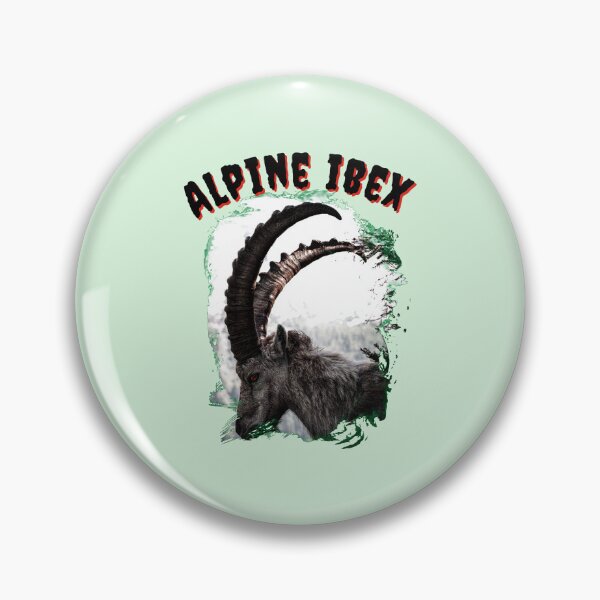 Item preview, Alpine ibex Switzerland Schweiz the Alps designed and sold by Swissstore.