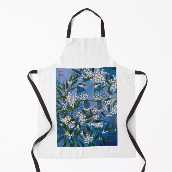 Item preview, Blue Jay Love - Original Painting by Disabled Artist Siân Victoria Liu - SianVictoriaArt designed and sold by SianVictoriaArt.