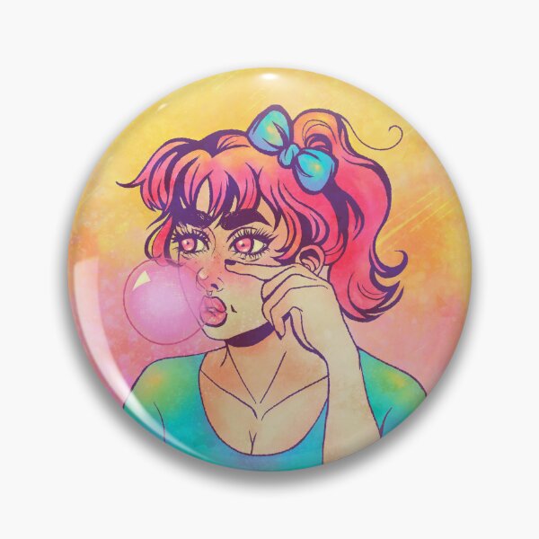 Item preview, Rainbow Bubblegum Girl designed and sold by cartuart.