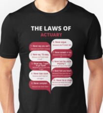 ACTUARY BEST DESIGN 2017 Unisex T-Shirt