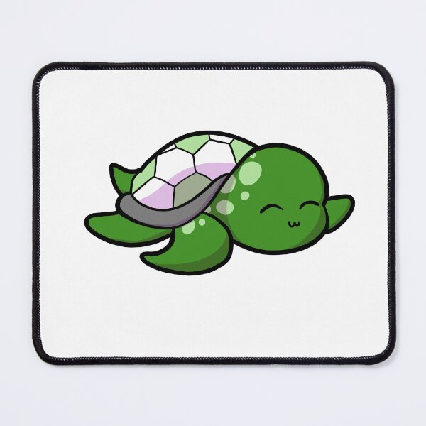 Item preview, Aro Pride Turtle designed and sold by emkaycreates.
