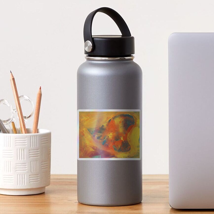 Item preview, Holographic Sticker designed and sold by BabZartStudio.
