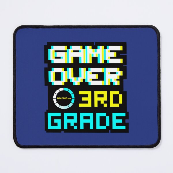 Item preview, Back to School - Game Over - 3rd Grade - Third Grade designed and sold by DesignByLeo.