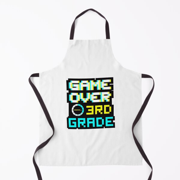 Item preview, Back to School - Game Over - 3rd Grade - Third Grade designed and sold by DesignByLeo.