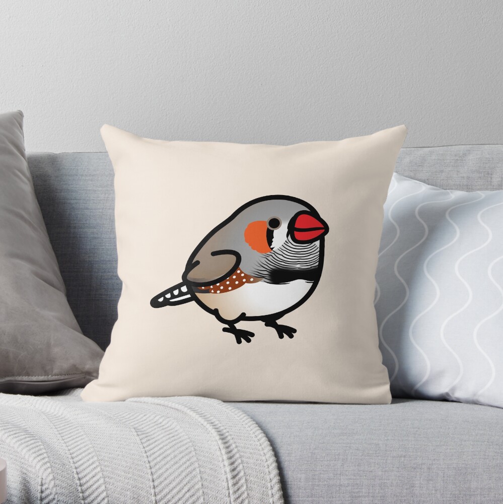 Item preview, Throw Pillow designed and sold by birdhism.