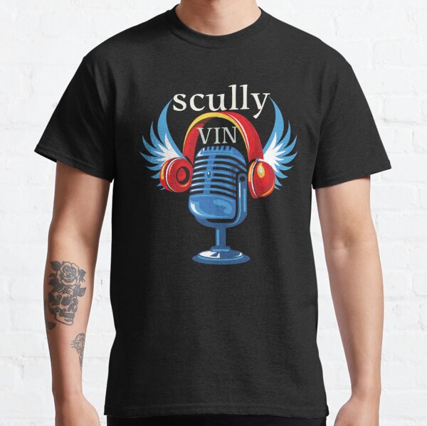 Tees Geek VIN Scully Baseball Hall of Fame Broadcaster Men's T-Shirt