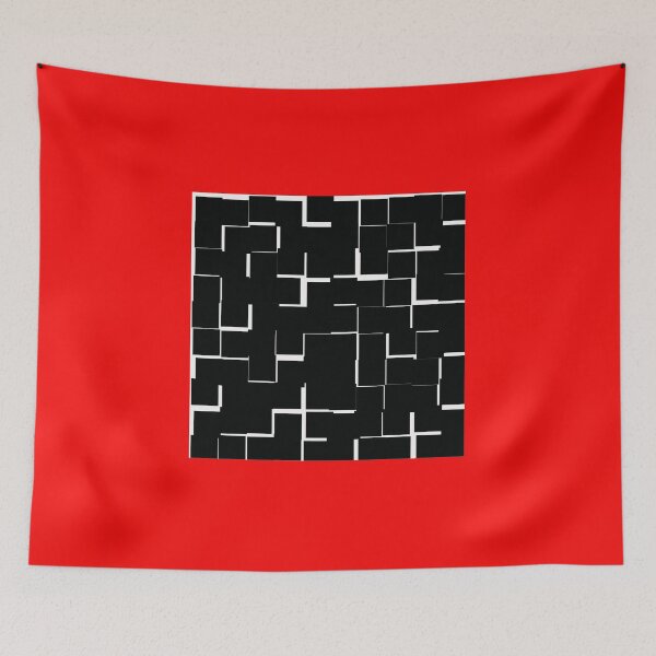 Item preview, Black and White Geometric designed and sold by Ann Kronick.
