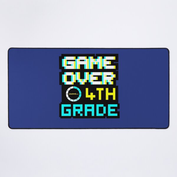 Item preview, Back to School - Game Over - 4th Grade - Fourth Grade designed and sold by DesignByLeo.