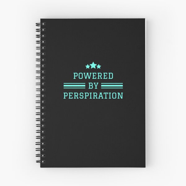 Item preview, Powered by perspiration designed and sold by RiggsBubble.