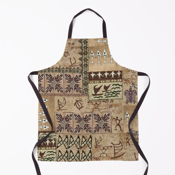 Item preview, Hawaiian Sailing Canoe and Petroglyph Tapa designed and sold by J Marielle Designs.