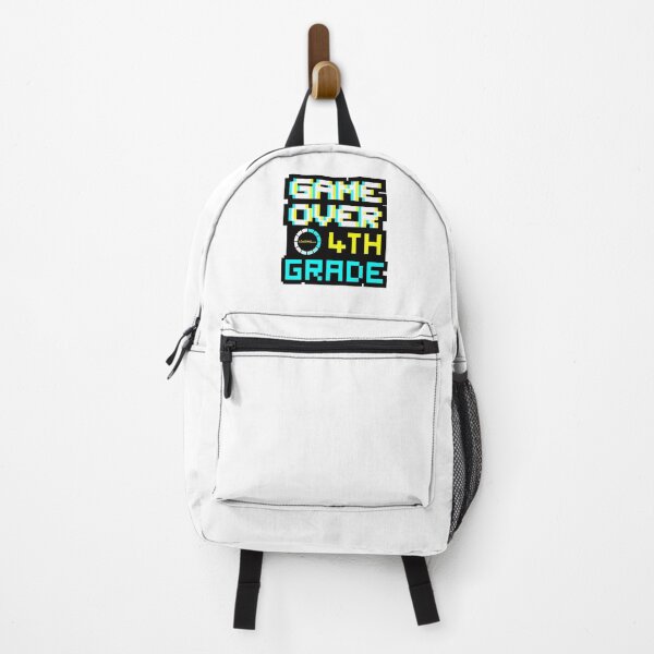Item preview, Back to School - Game Over - 4th Grade - Fourth Grade designed and sold by DesignByLeo.