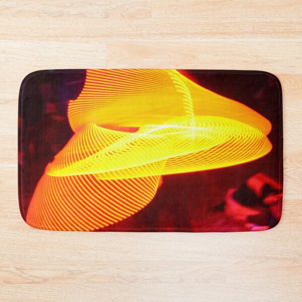 Item preview, Poi spinning photograph at night - WelshDesigns designed and sold by welshdesigns.