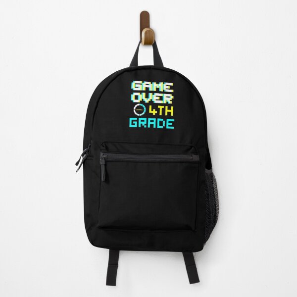 Item preview, Back to School - Game Over - 4th Grade - Fourth Grade designed and sold by DesignByLeo.