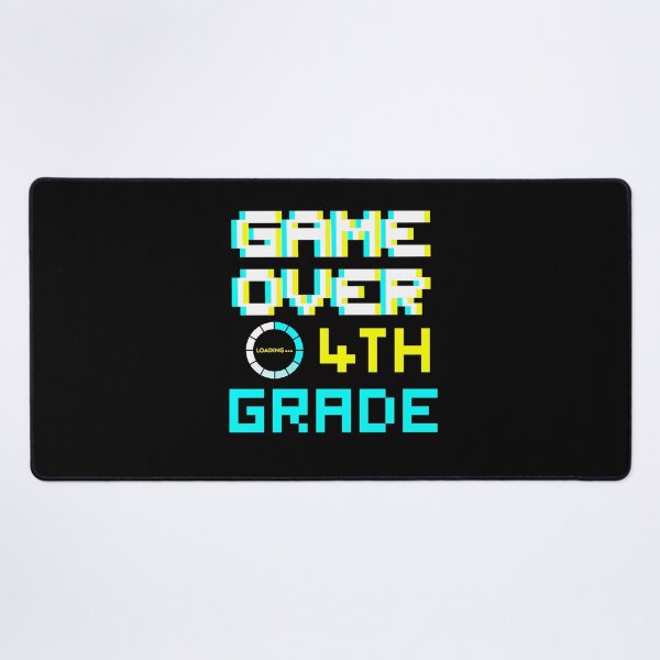 Item preview, Back to School - Game Over - 4th Grade - Fourth Grade designed and sold by DesignByLeo.
