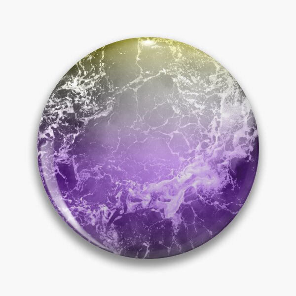 Item preview, Hidden Subtle Nonbinary Flag Ocean Waves designed and sold by PlayfullyPride.