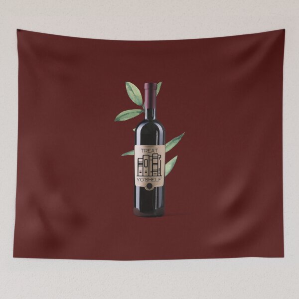 Item preview, Treat Yo Shelf Wine Label designed and sold by tmdaliggr.