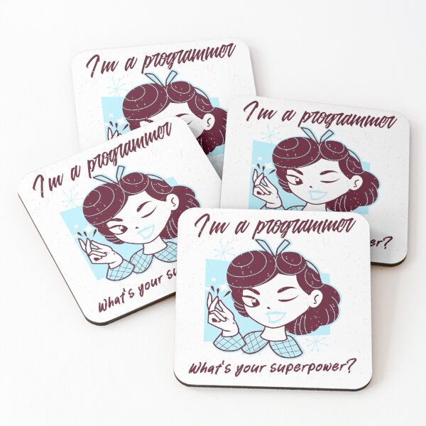 Item preview, Female Programming Superpower  designed and sold by RMHTees.